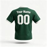Custom Dark Green Collar Football Shirt